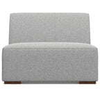Canapé modulaire central gris clair