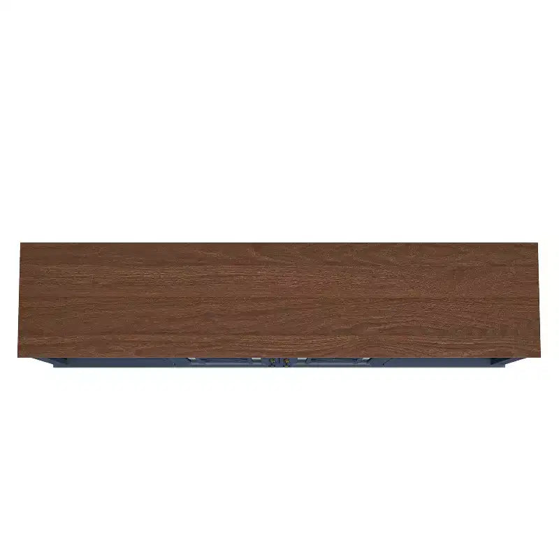 Meuble TV vintage de 178 cm pour téléviseurs jusqu'à 203 cm, bleu marine