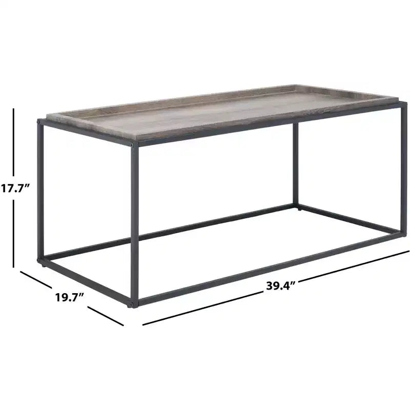 Table basse Marron/Noir