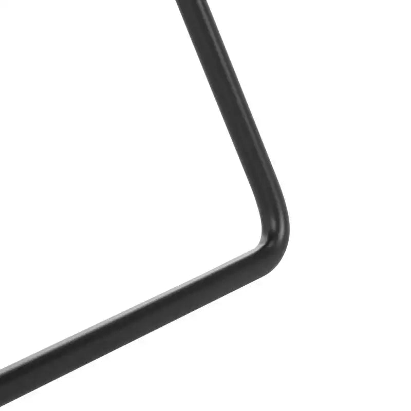 Table d'appoint ronde, noir mat