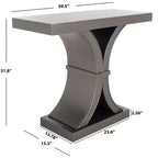 Table d'appoint rectangulaire
