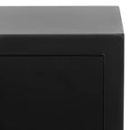 Meuble à 3 tiroirs noir