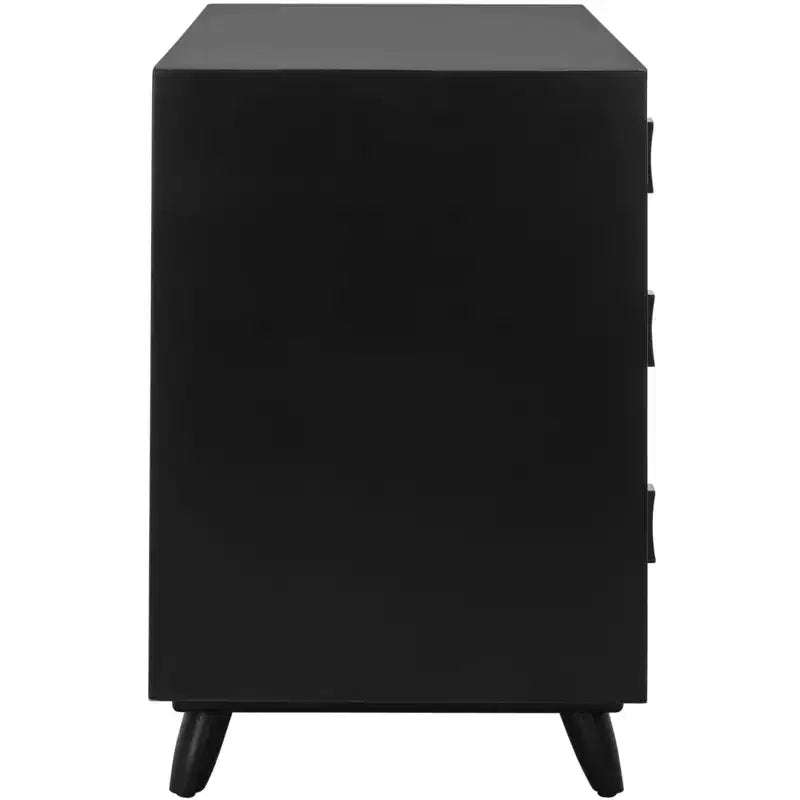 Meuble à 3 tiroirs noir