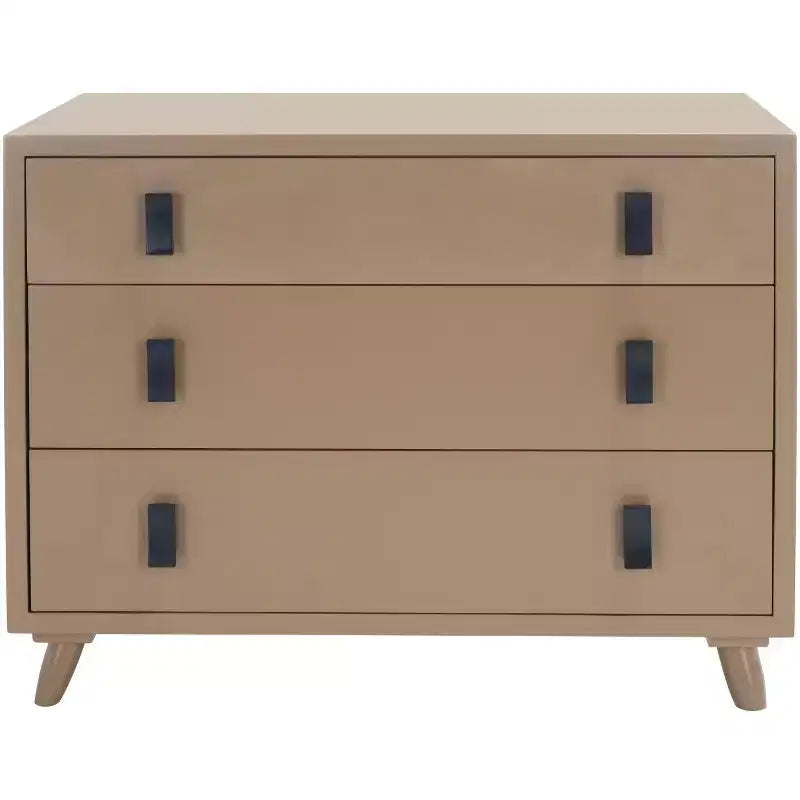 Black 3-drawer cabinet