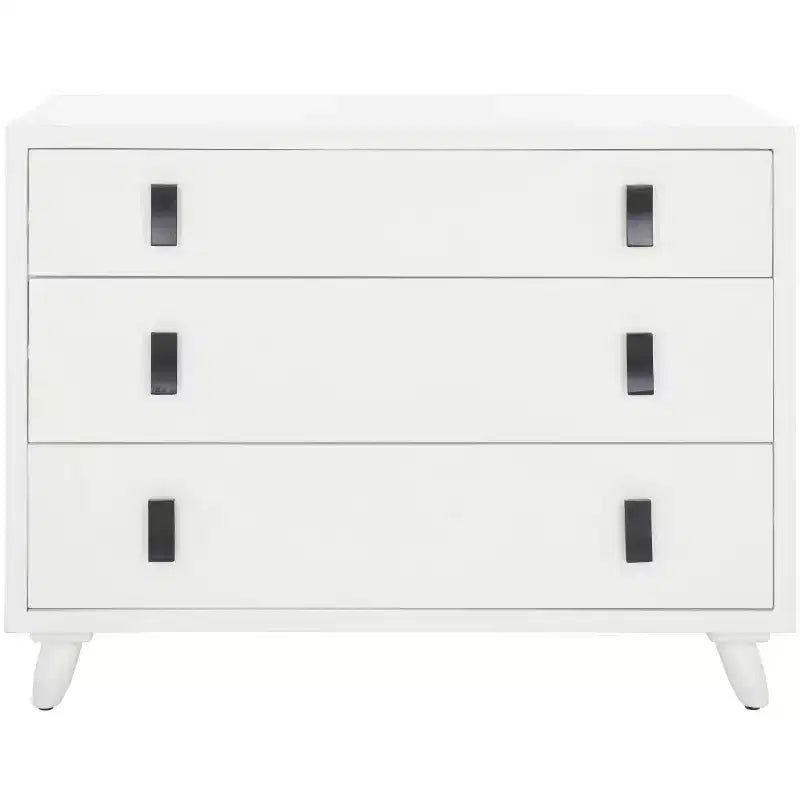 Black 3-drawer cabinet