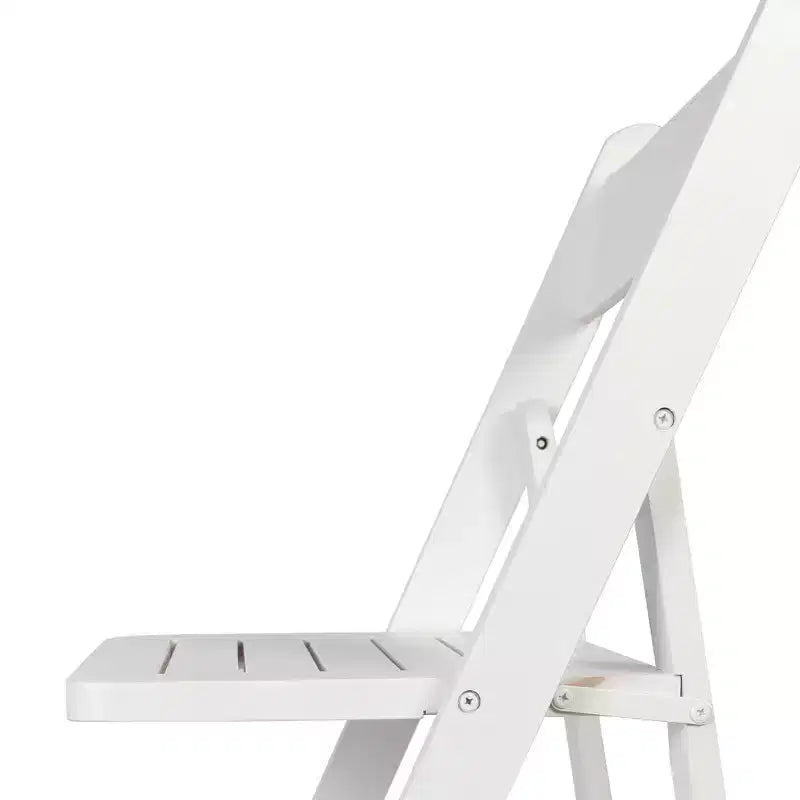 Lot de 2 chaises de salle à manger pliantes en bois massif