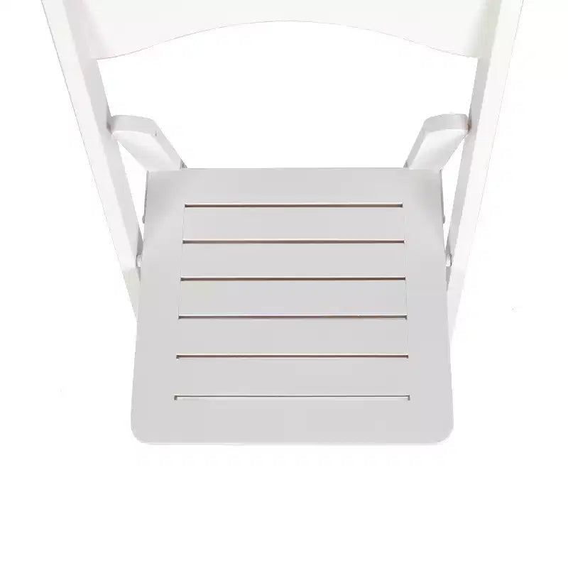 Lot de 2 chaises de salle à manger pliantes en bois massif