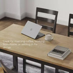 Table haute de bar avec plateau en bois massif