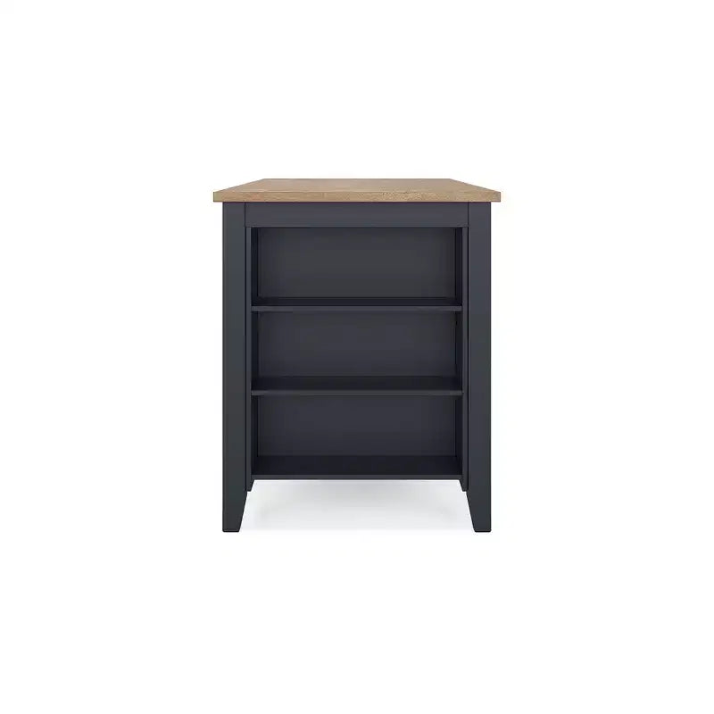 Bar dining table with solid wood countertop
