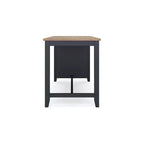 Table haute de bar avec plateau en bois massif