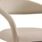 Tabouret de bar pivotant en similicuir de 26 pouces