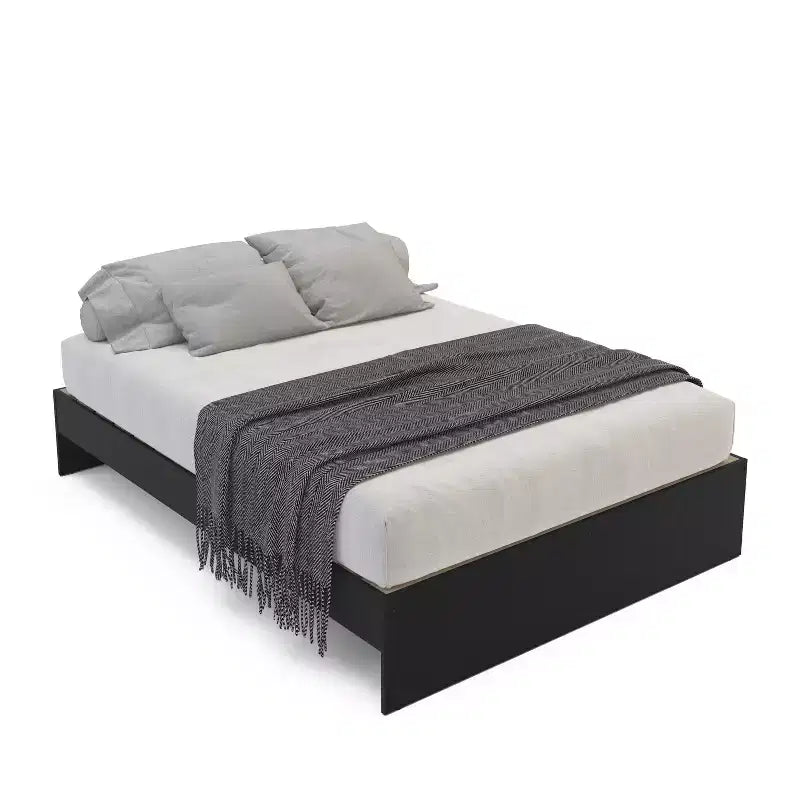Platform bed dimensions (overall): 44 inches (H) x 58 inches (W) x 75 inches (D)  Weight: 166 lbs