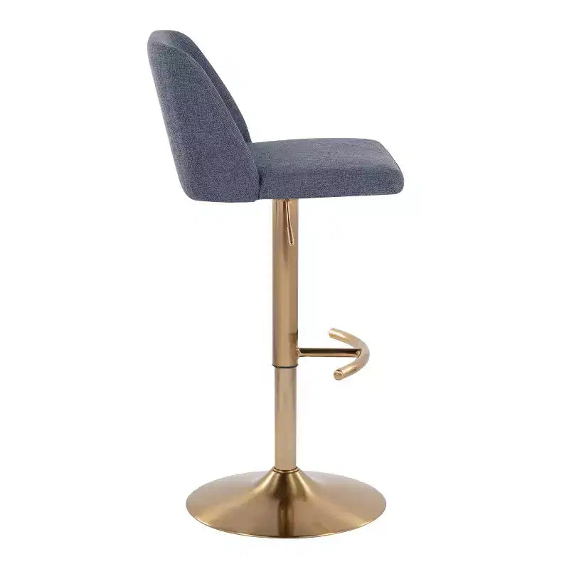 Tabouret de bar pivotant réglable