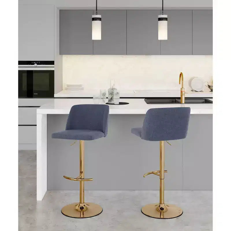 Tabouret de bar pivotant réglable