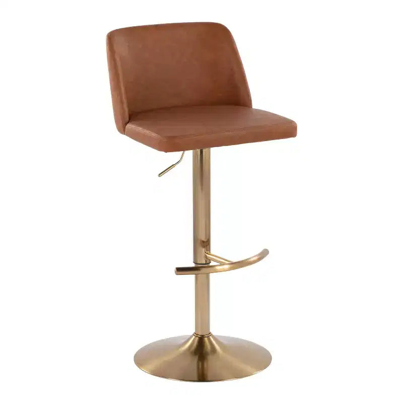 Tabouret de bar pivotant réglable