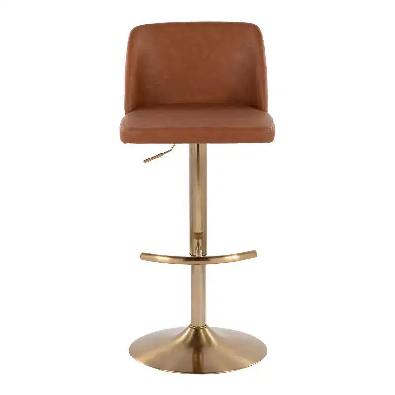 Tabouret de bar pivotant réglable