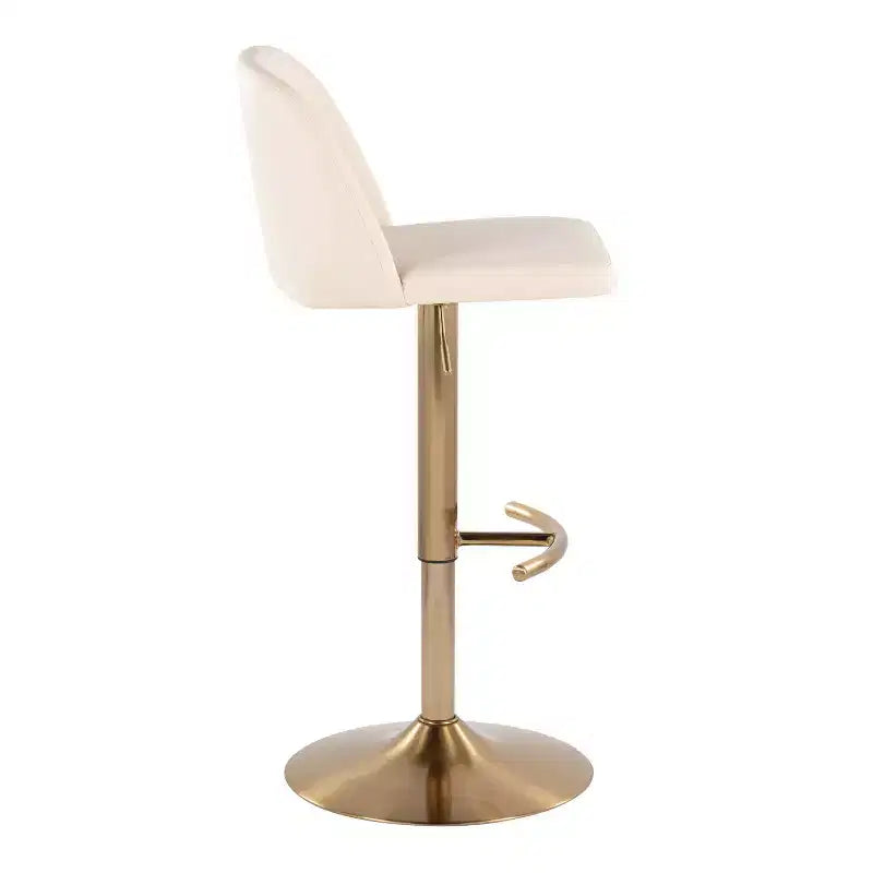 Tabouret de bar pivotant réglable