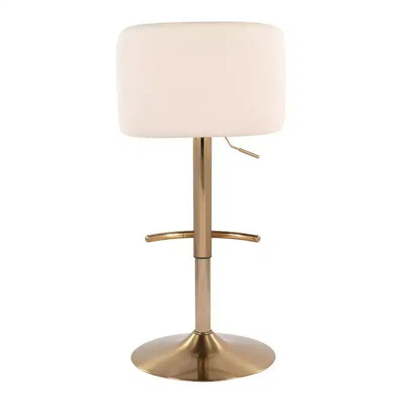 Tabouret de bar pivotant réglable