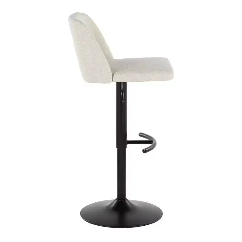 Tabouret de bar pivotant réglable