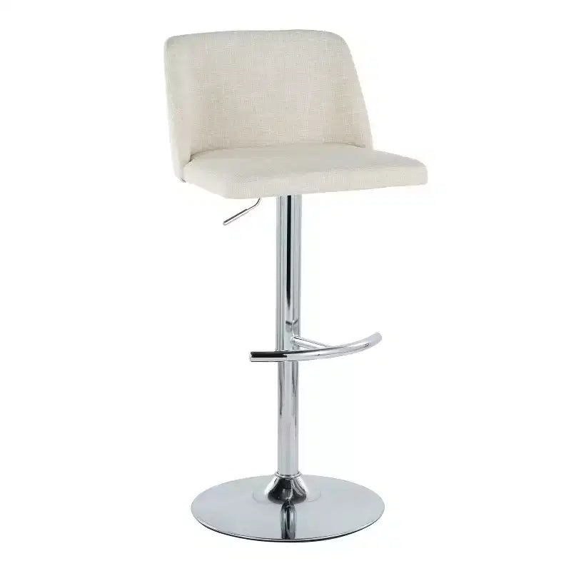 Tabouret de bar pivotant réglable