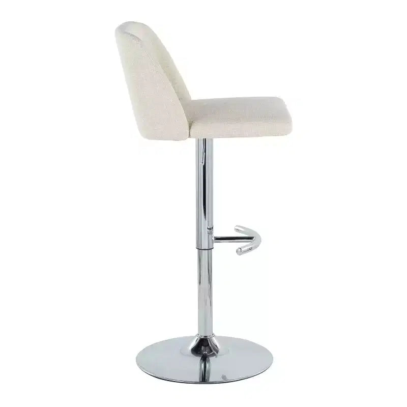 Tabouret de bar pivotant réglable