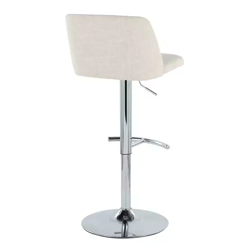 Tabouret de bar pivotant réglable