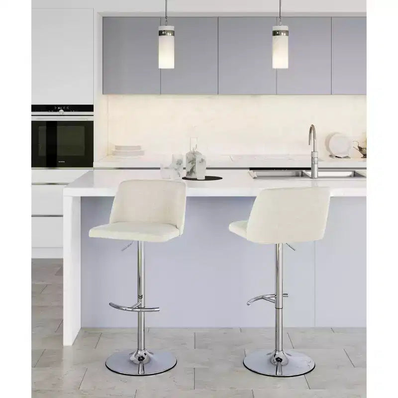Tabouret de bar pivotant réglable
