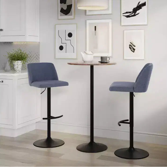 Adjustable Swivel Bar Stool