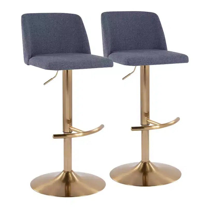 Adjustable Swivel Bar Stool