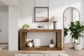 Table console rectangulaire en bois 70.87