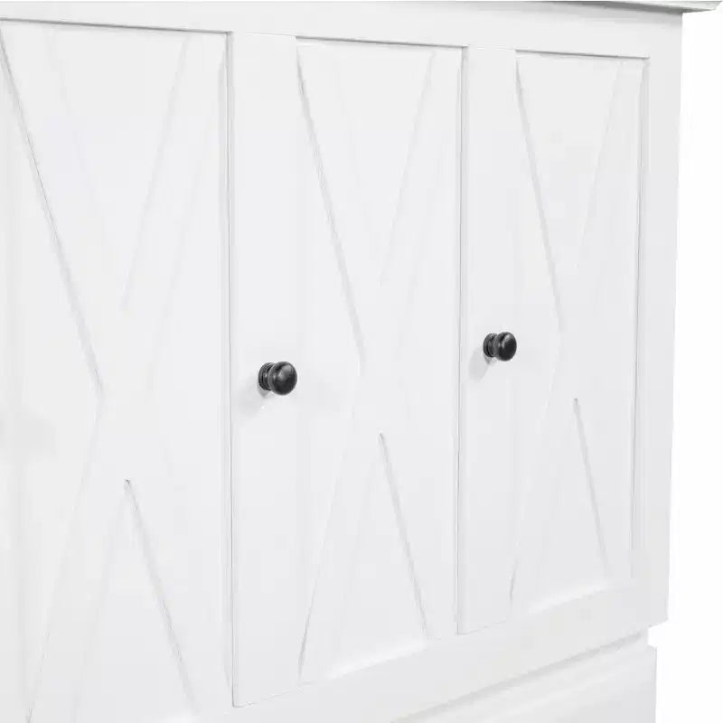 Lit escamotable mural Queen/Double en bois, lit-armoire pliable peu encombrant avec station de charge USB et tiroirs de rangement