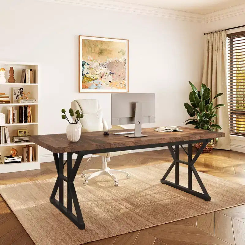 Table de conférence 6 pieds, 180 L x 80 l x 75 H cm