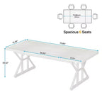 Table de conférence de 6 pieds, 180 L x 80 l x 75 H cm