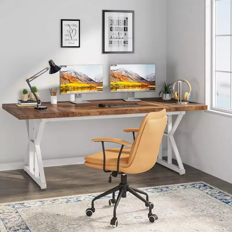 6FT Conference Table, 70.86 L x 31.49 W x 29.52 H Inches