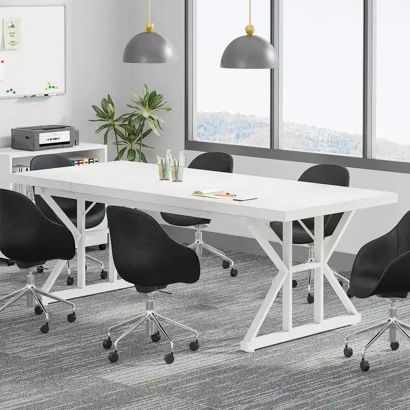 6FT Conference Table, 70.86 L x 31.49 W x 29.52 H Inches