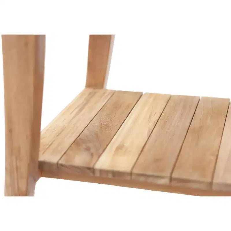 Banc de douche de style asiatique avec étagère, 76,2 cm – Beige