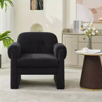 Fauteuil d'appoint rembourré Downy Fluffy Cloud, Fauteuil pour Chambre, Salle de réception, Salle de lecture, Salon