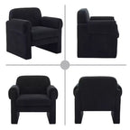 Fauteuil d'appoint rembourré Downy Fluffy Cloud, Fauteuil pour Chambre, Salle de réception, Salle de lecture, Salon