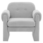 Fauteuil d'appoint rembourré Downy Fluffy Cloud, Fauteuil pour Chambre, Salle de réception, Salle de lecture, Salon