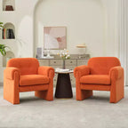 Fauteuil d'appoint rembourré Downy Fluffy Cloud, Fauteuil pour Chambre, Salle de réception, Salle de lecture, Salon