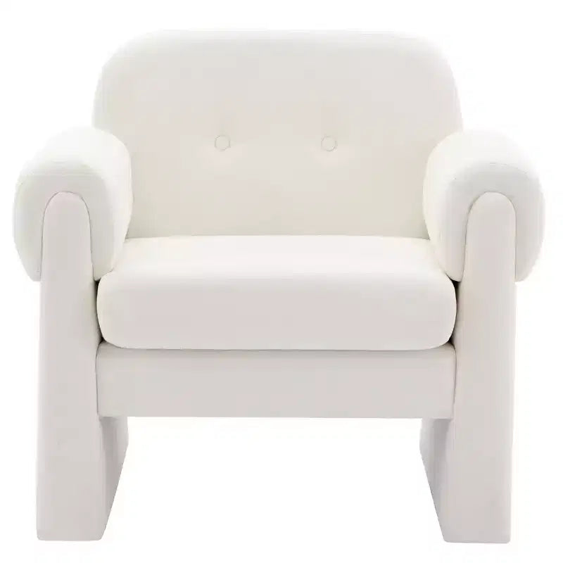 Fauteuil d'appoint rembourré Downy Fluffy Cloud, fauteuil pour chambre à coucher, hall d'accueil, salle de lecture, salon