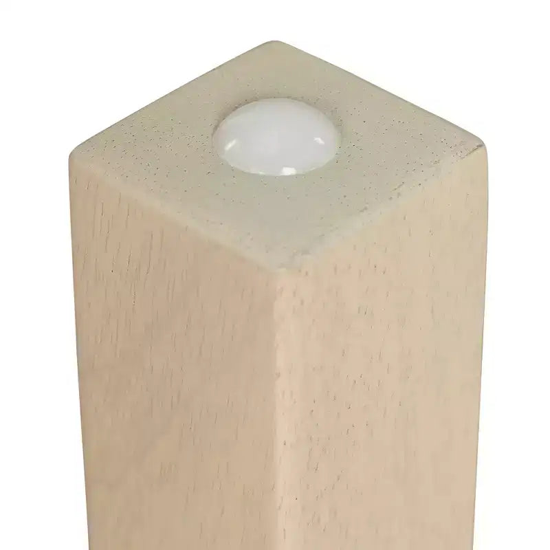 Table carrée en bois dur de 30 po x 30 po avec pieds de 22 po, Meubles pour enfants