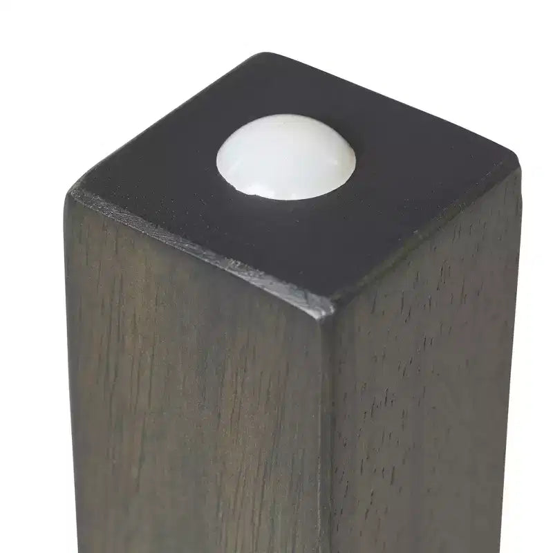 Table carrée en bois dur de 30 po x 30 po avec pieds de 22 po, Meubles pour enfants