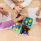 Table carrée en bois dur de 30 po x 30 po avec pieds de 22 po, Meubles pour enfants