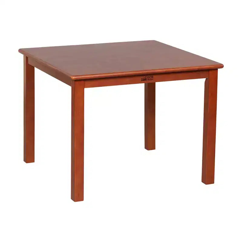 30in x 30in Square Hardwood Table with 22in Legs, Childrens Furniture