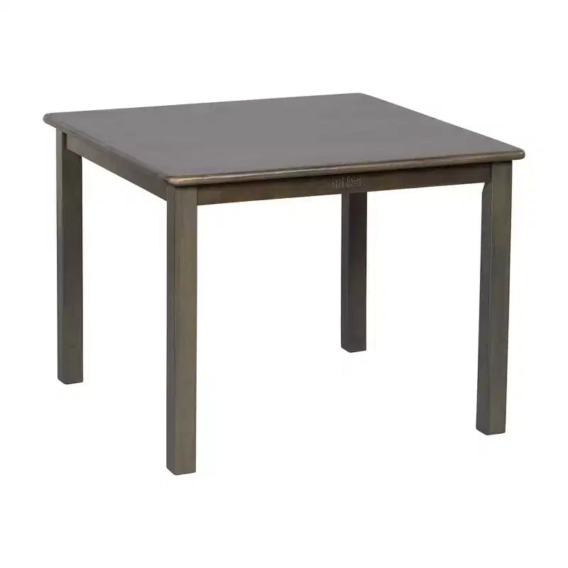 30in x 30in Square Hardwood Table with 22in Legs, Childrens Furniture