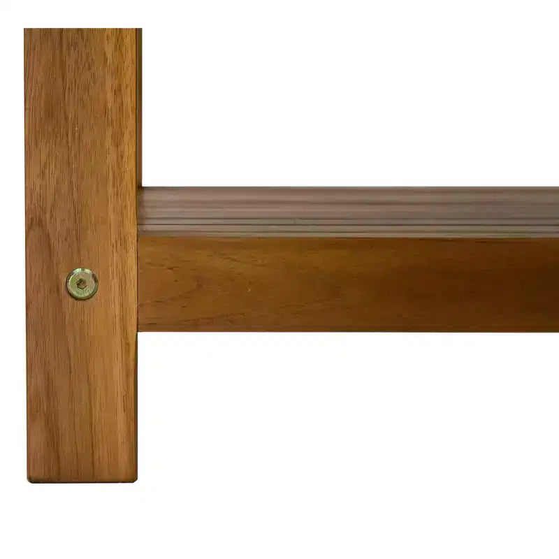 Banc de spa de douche et de bain naturel 18 avec étagère