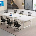 Table de conférence de 2,4 m pour 10 personnes pour réunion de bureau