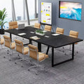 Table de conférence de 2,4 m pour 10 personnes pour réunion de bureau