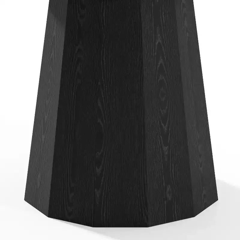 Modern Round Dining Table Wood Kitchen Table